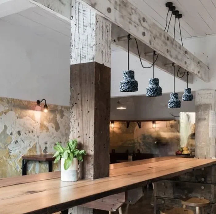 Suspension terrazzo minimaliste scandinave