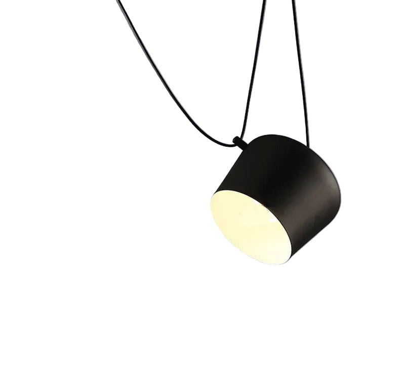 Suspension araignée métallique design industriel