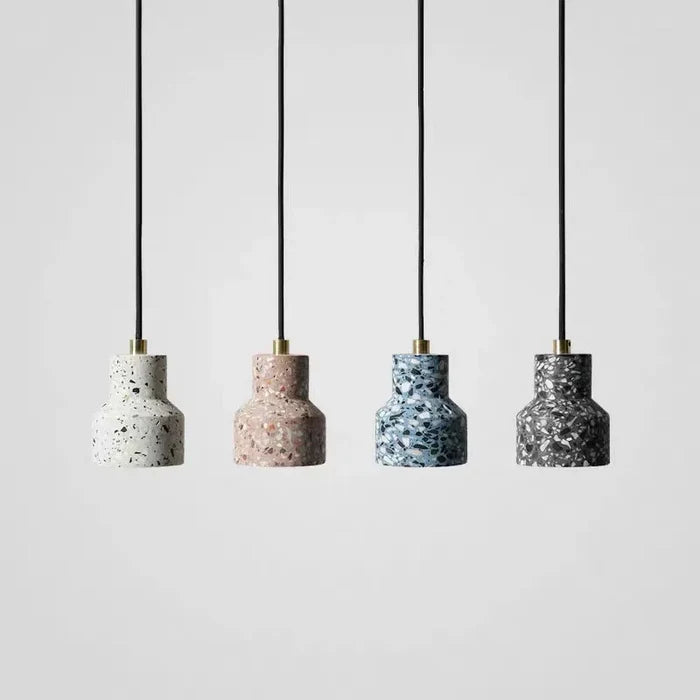 Suspension terrazzo minimaliste scandinave