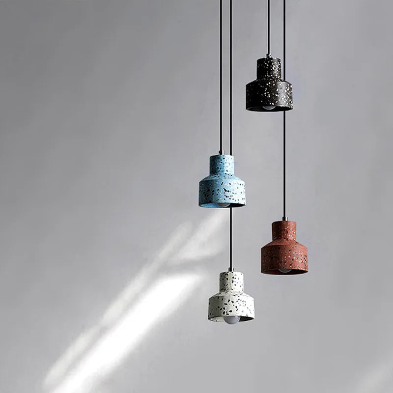Suspension terrazzo minimaliste scandinave