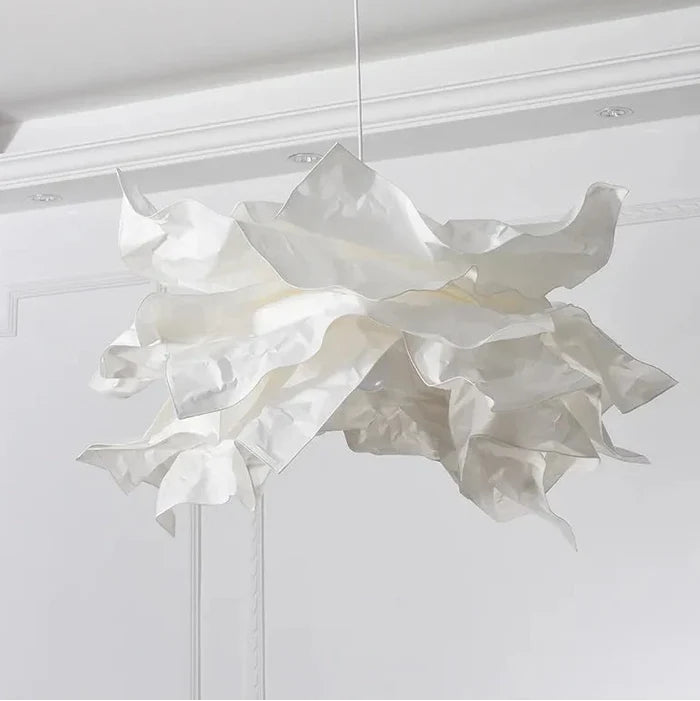 Suspension nuage en papier design vintage 1