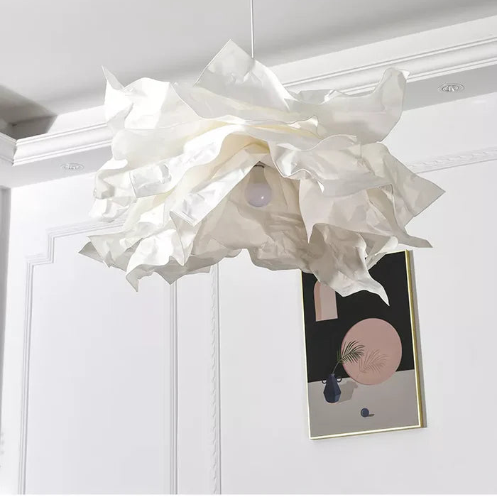 Suspension nuage en papier design vintage 1