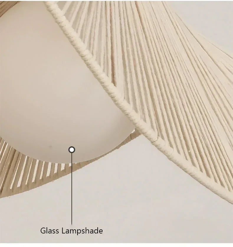 Suspension corde torsion design scandinave