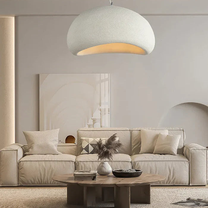 Suspension terre cuite cloche scandinave minimaliste 4