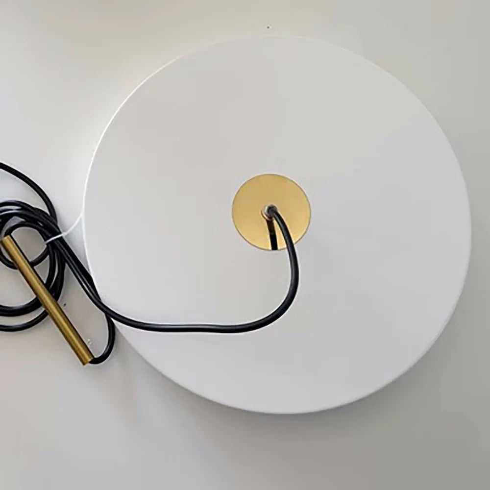 Suspension scandinave plat rond led