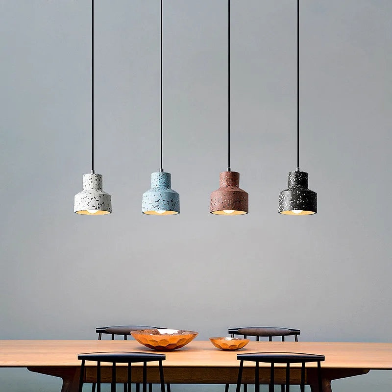 Suspension terrazzo minimaliste scandinave