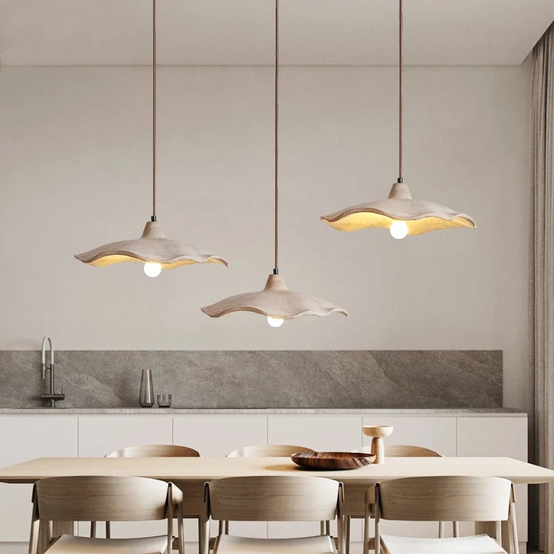 Suspension triangulaire terre cuite scandinave 5