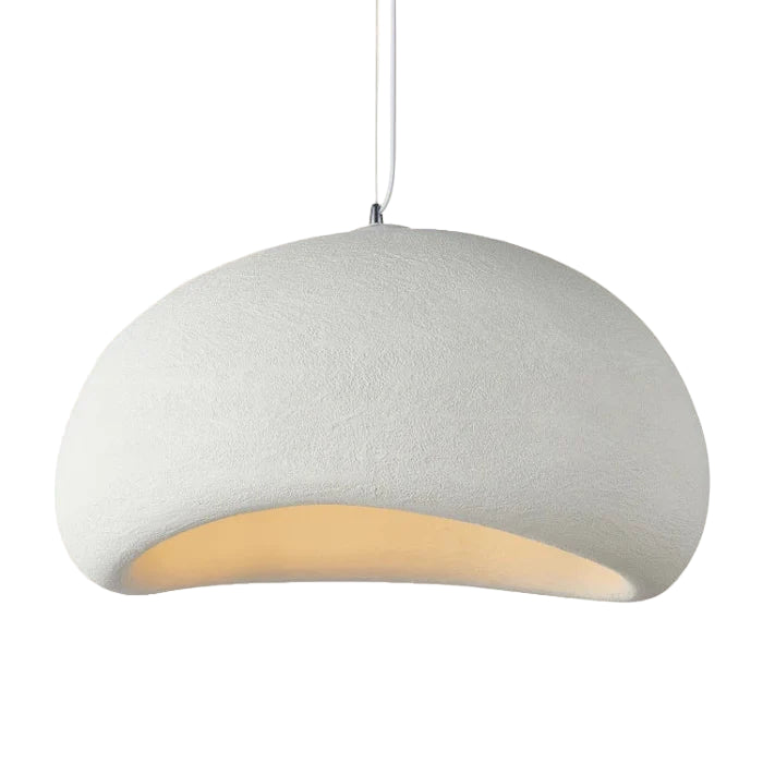 Suspension terre cuite cloche scandinave minimaliste 4