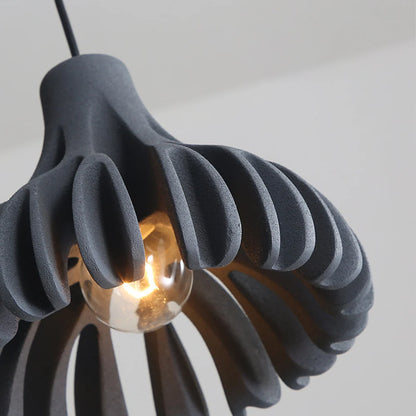 Suspension cloche pétales design scandinave