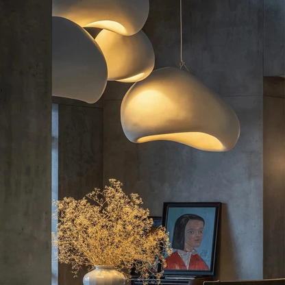 Suspension terre cuite cloche scandinave minimaliste