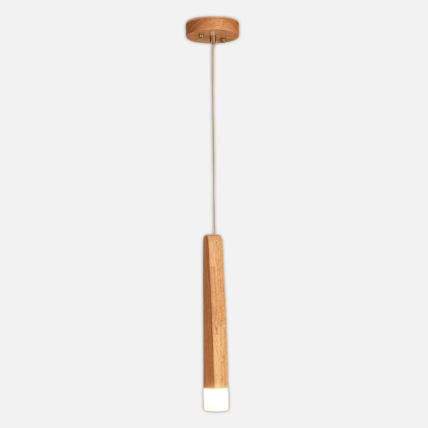 Suspension bois torche unique design scandinave