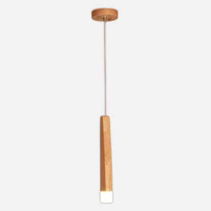 Suspension bois torche unique design scandinave