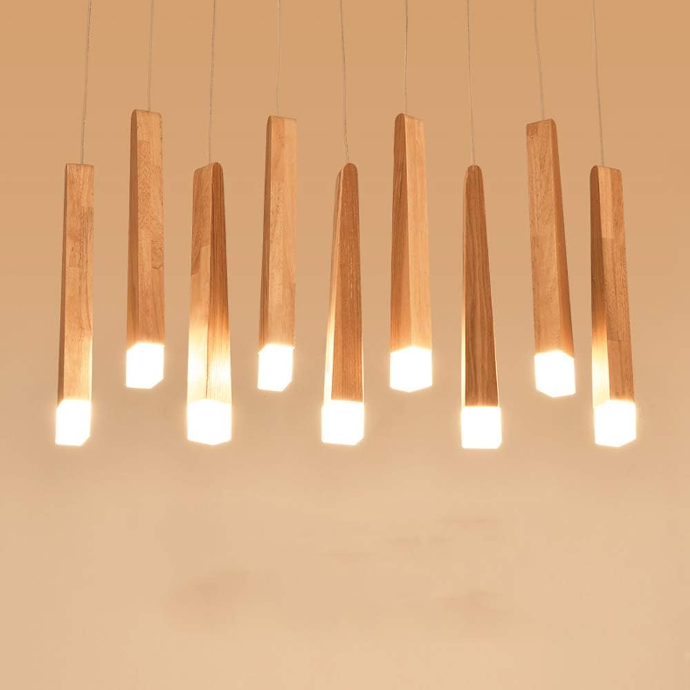 Suspension bois torche unique design scandinave
