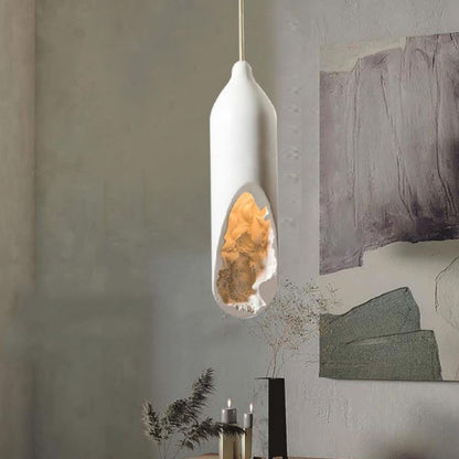 Suspension cylindre biseauté design moderne