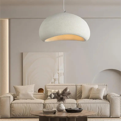 Suspension terre cuite cloche scandinave minimaliste