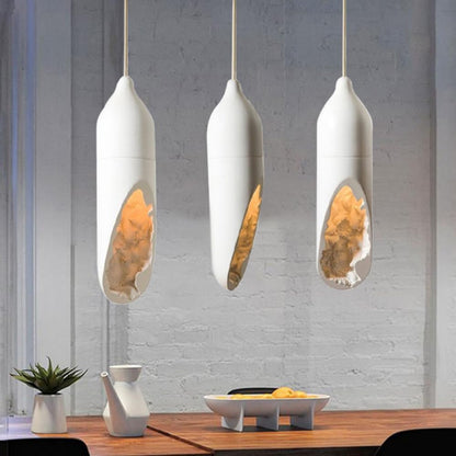 Suspension cylindre biseauté design moderne