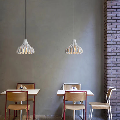 Suspension cloche pétales design scandinave