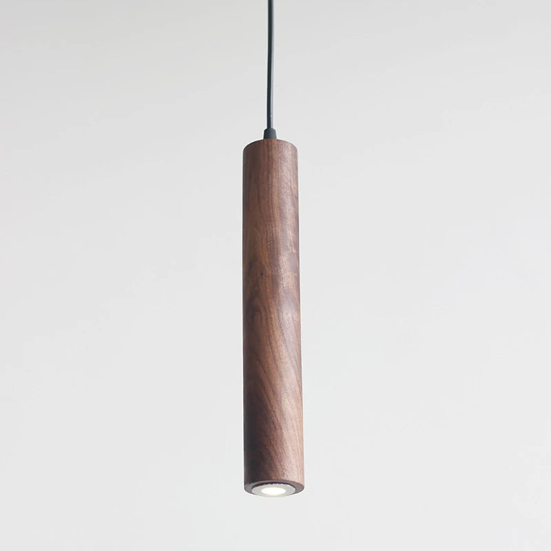 Suspension bois noyer cylindrique minimaliste design scandinave splitt page 3 et 15