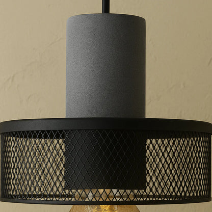 Suspension métal ciment industriel