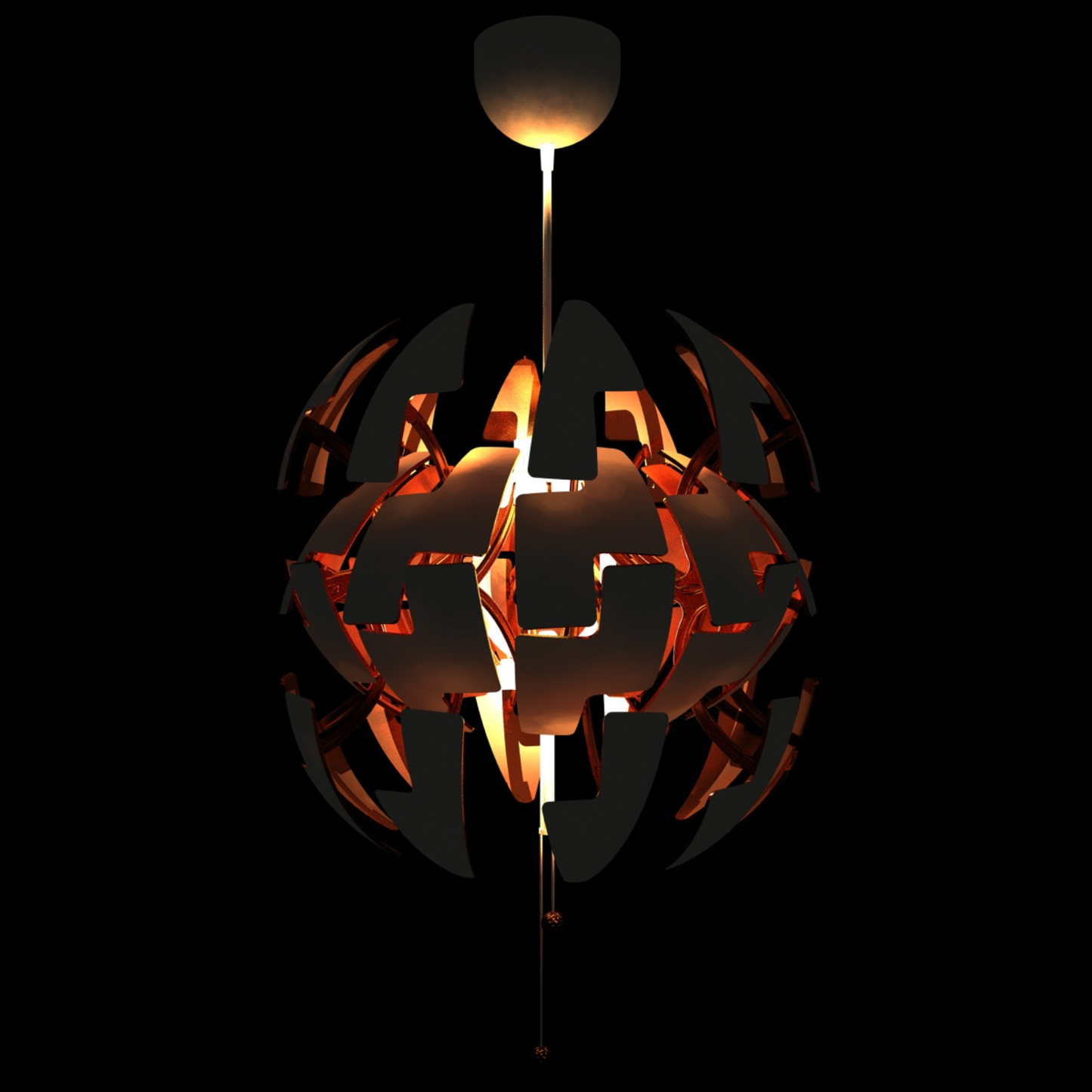 Suspension sphérique moderne – Design épuré et élégant