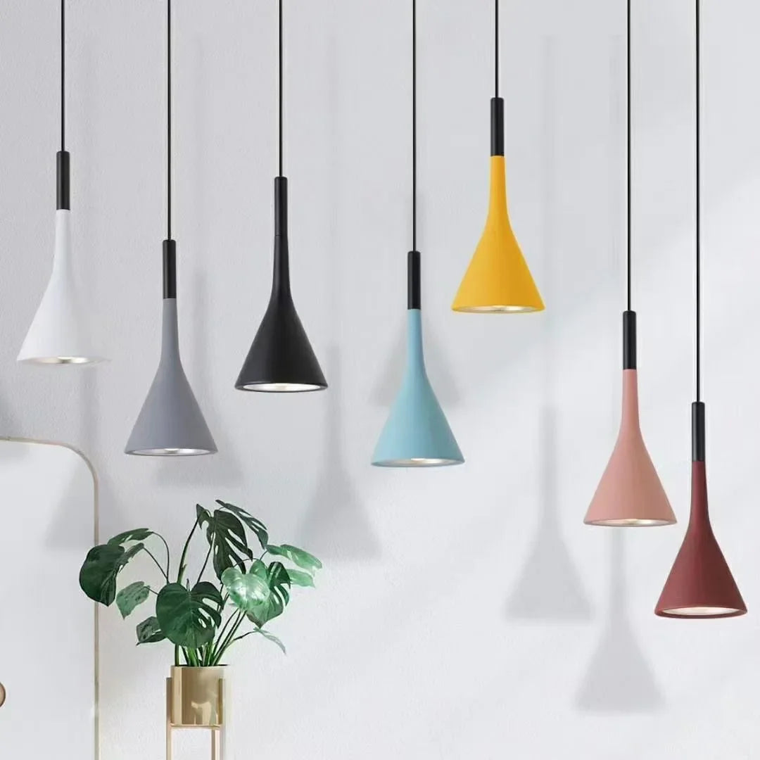 Suspension conique minimaliste scandinave 1.8