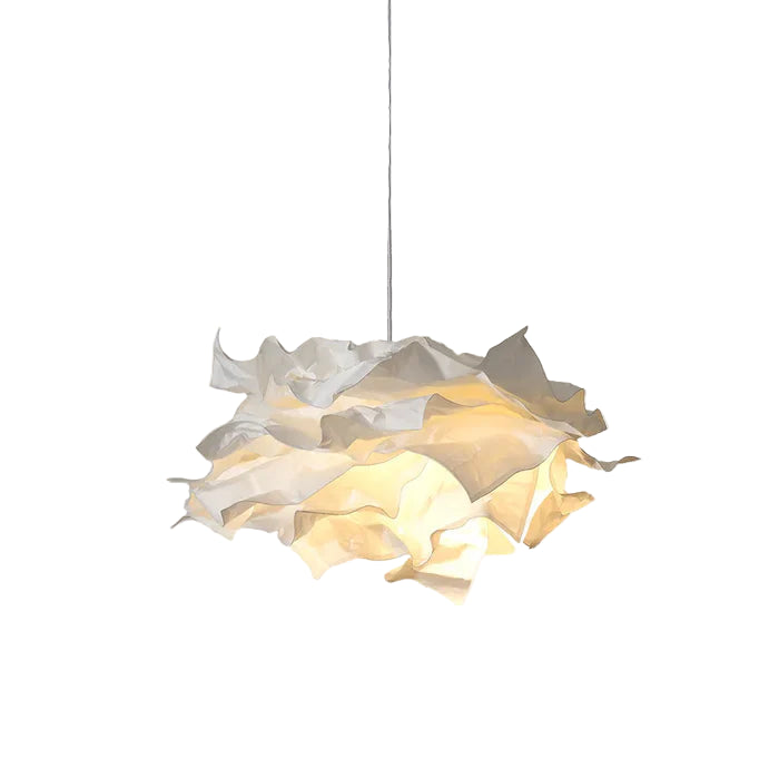 Suspension nuage en papier design vintage 1