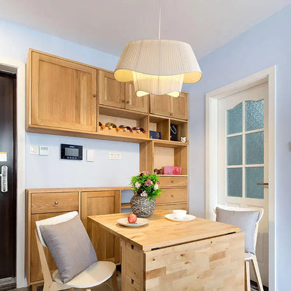 Suspension tissu double vague design moderne