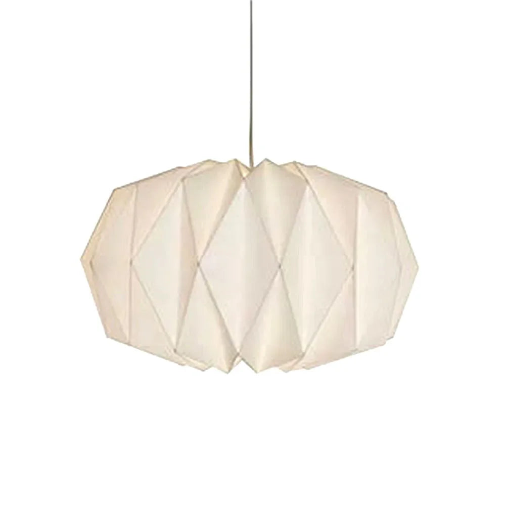 Suspension en papier style toupie origami vintage 3 (à split)
