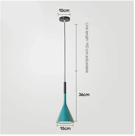 Suspension conique minimaliste scandinave 1.8