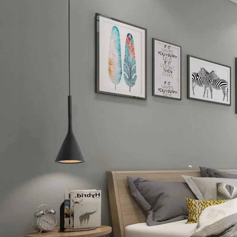 Suspension conique minimaliste scandinave 1.8