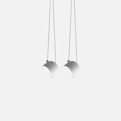 Suspension araignée métallique design industriel