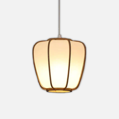 Suspension bambou lanterne moderne design japonais