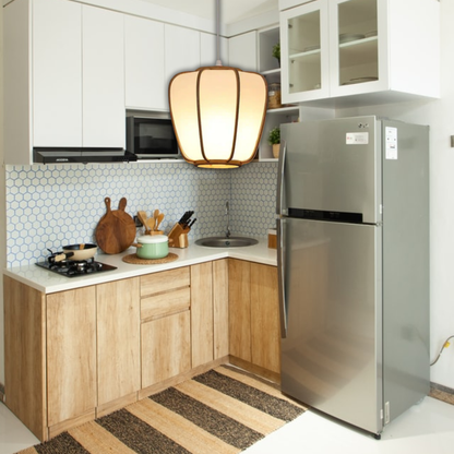 Suspension bambou lanterne moderne design japonais