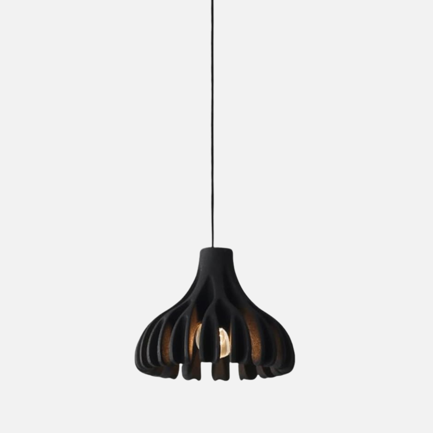 Suspension cloche pétales design scandinave