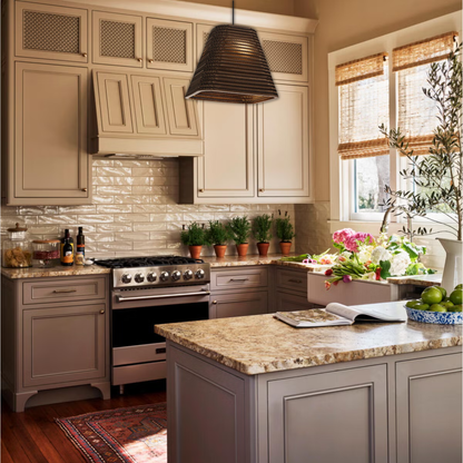 Suspension en papier carton alvéolé carré évasé design scandinave