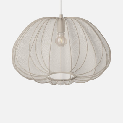 Suspension tissu tulle léger design vintage