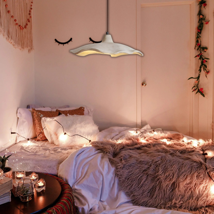 Suspension triangulaire terre cuite scandinave