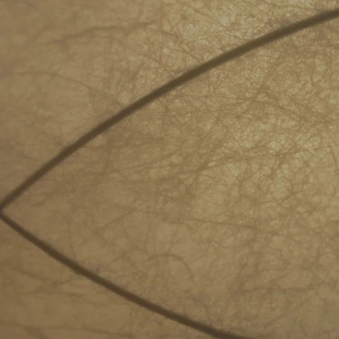 Suspension sphérique en tissu soie design vintage