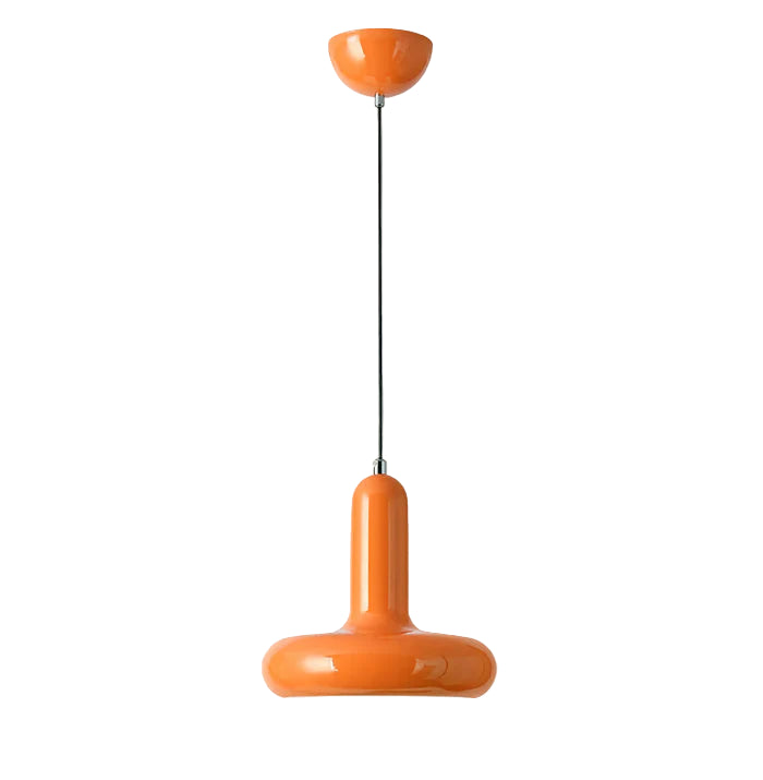 Suspension métal coloré design art déco 8