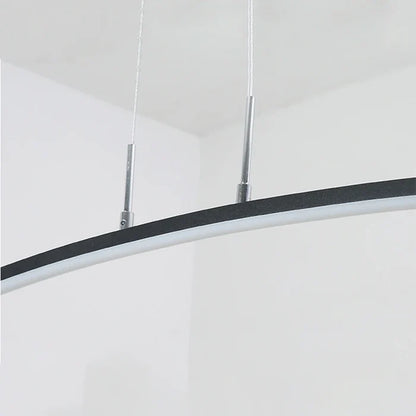 Suspension métal arche design moderne