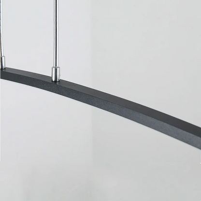 Suspension métal arche design moderne