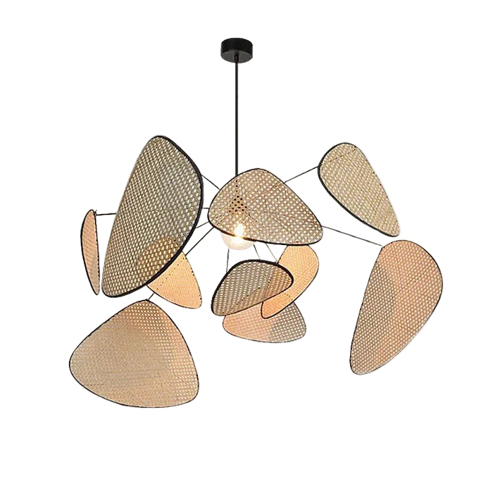Suspension rotin cannage aérienne screen vintage 3